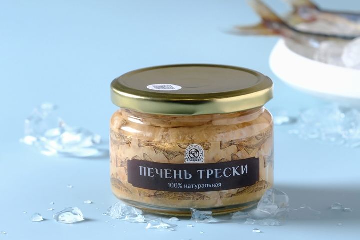 Фото Печень трески (тихоокеанская) 240 гр ст/б