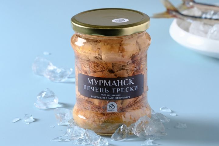 Фото Печень трески (атлантическая) 240гр ст/б