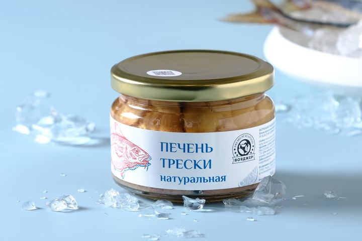 Фото Печень трески (атлантическая) 240гр ст/б
