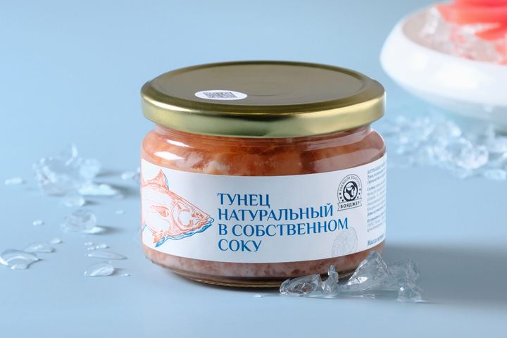 Фото Тунец в собственном соку 240/500 гр ст/б